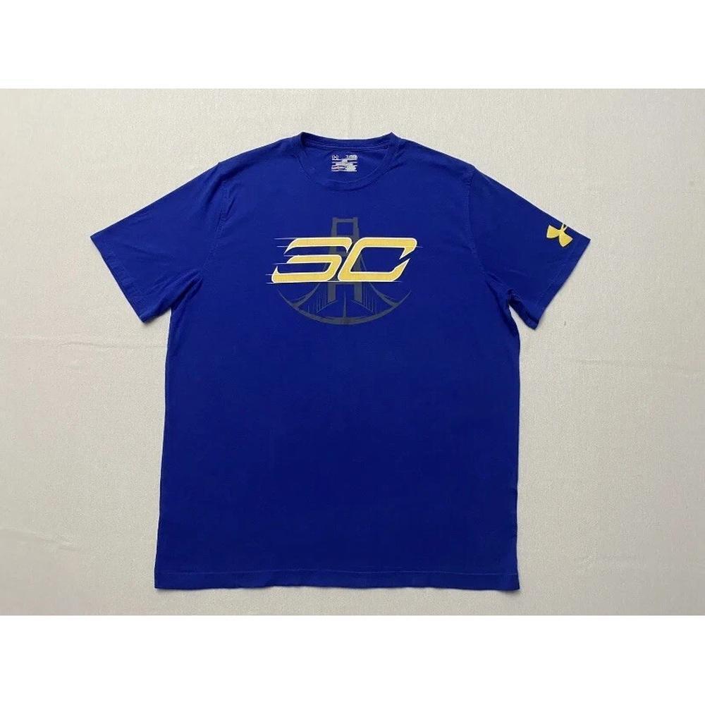 Under Armour Ua Mens Stephen Curry Shirt Nba Warriors Short Sleeve